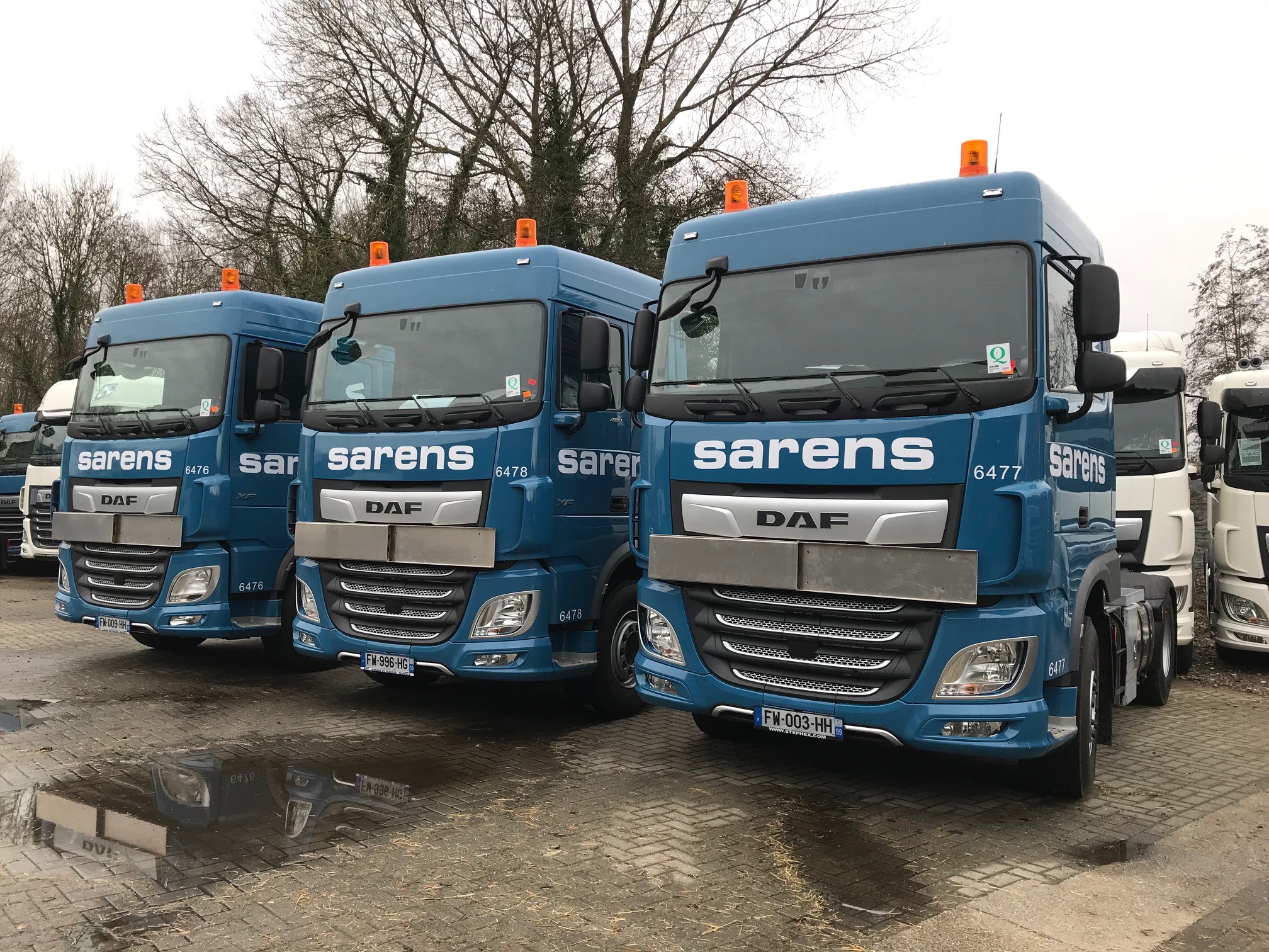 Sarens 3x FT XF 106 01 2021